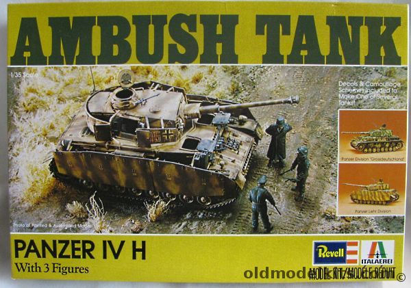 Revell 1/35 Panzer IVH Ambush Tank - 'Grossdeutschland' or Panzer Lehr, H2111 plastic model kit